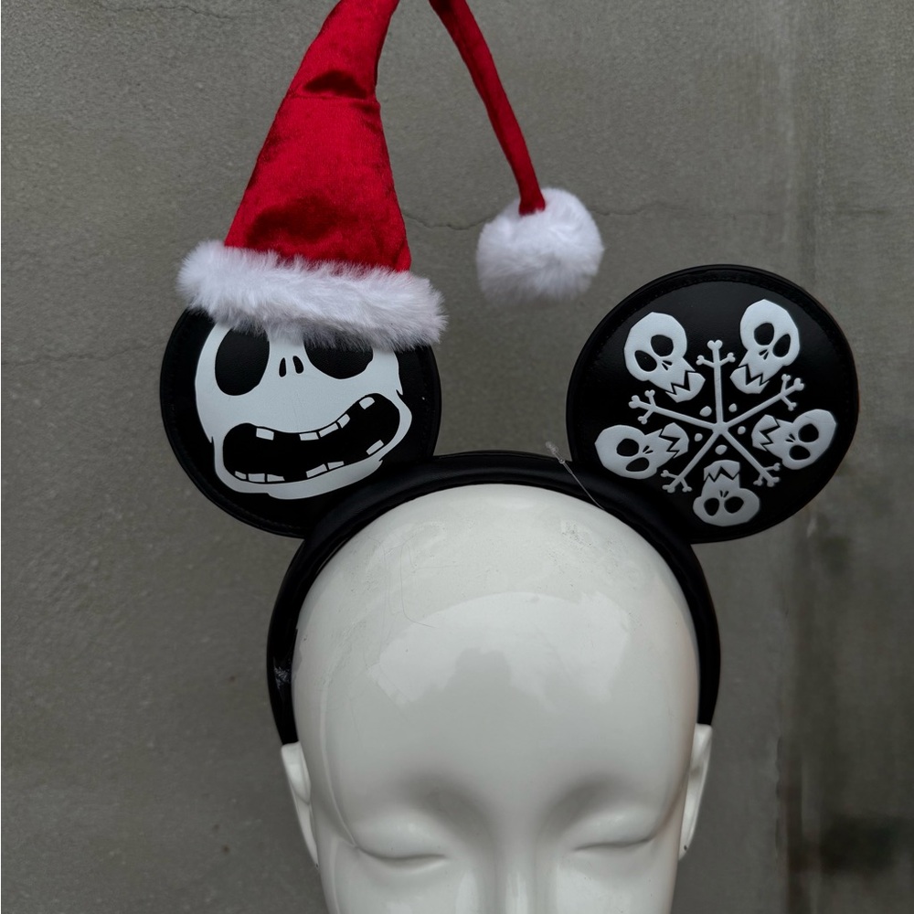 Disney Black and White Jack Skellington Ears